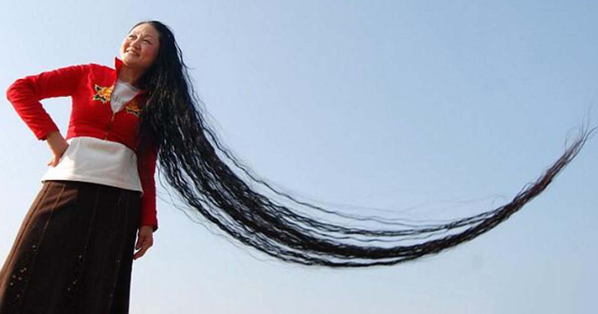 world record longest hair