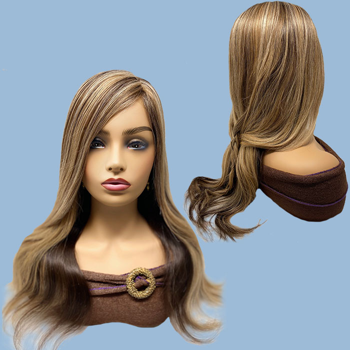 Chinese Hair Cranial Prosthesis Wig