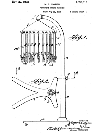 Marjorie Joyner, Permanent Hair Wave Machine